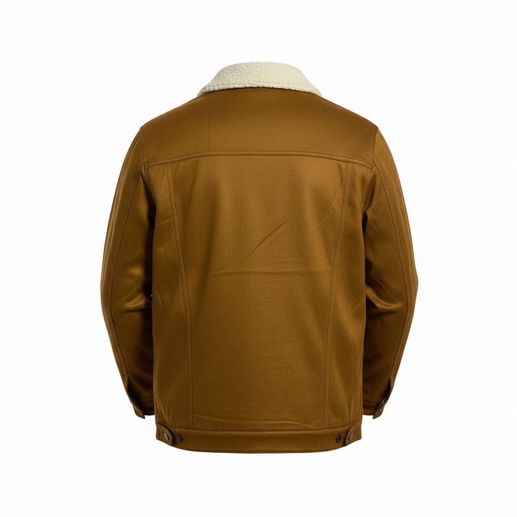 Chaqueta Aborregada Camello