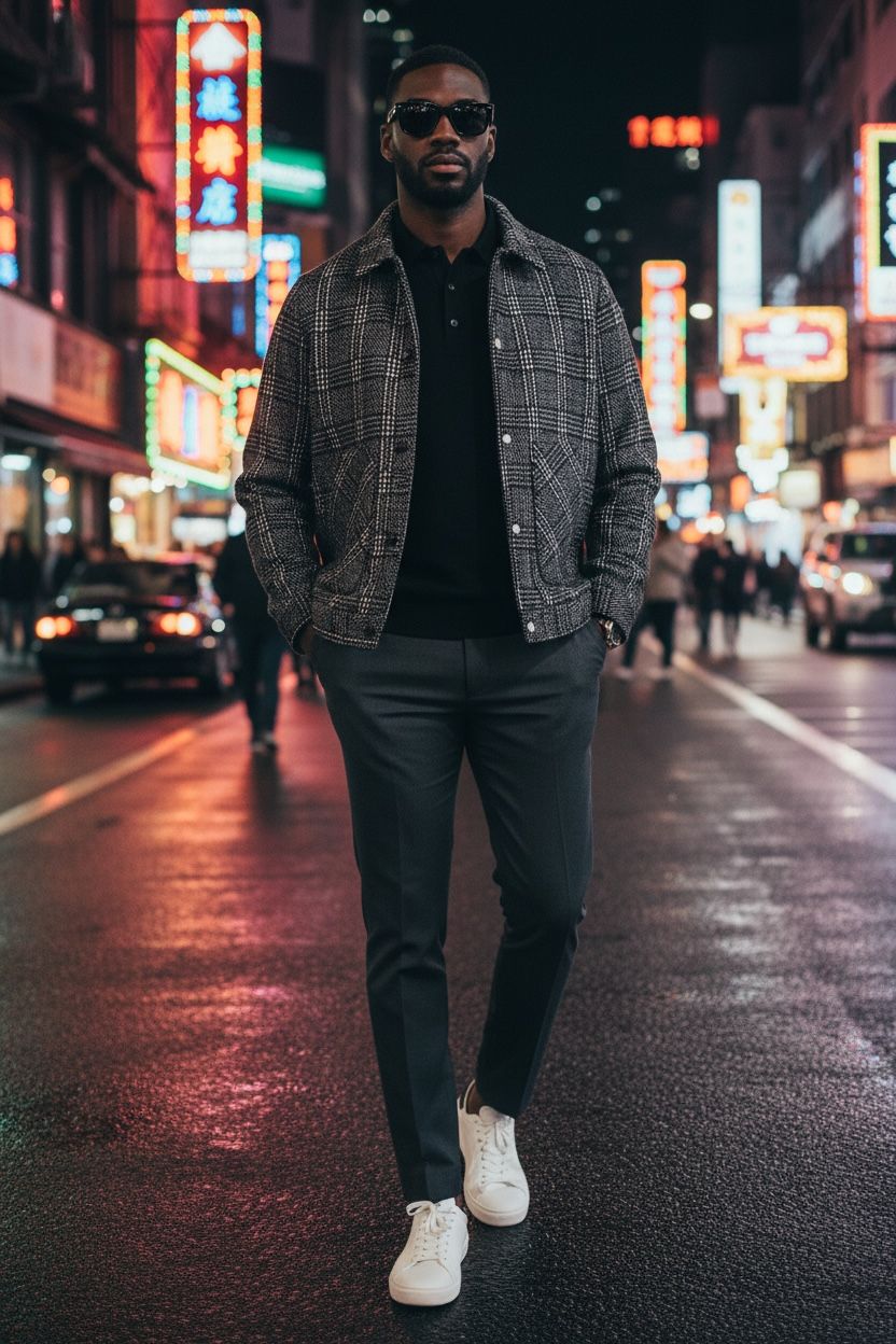 Chaqueta Formal Cuadros