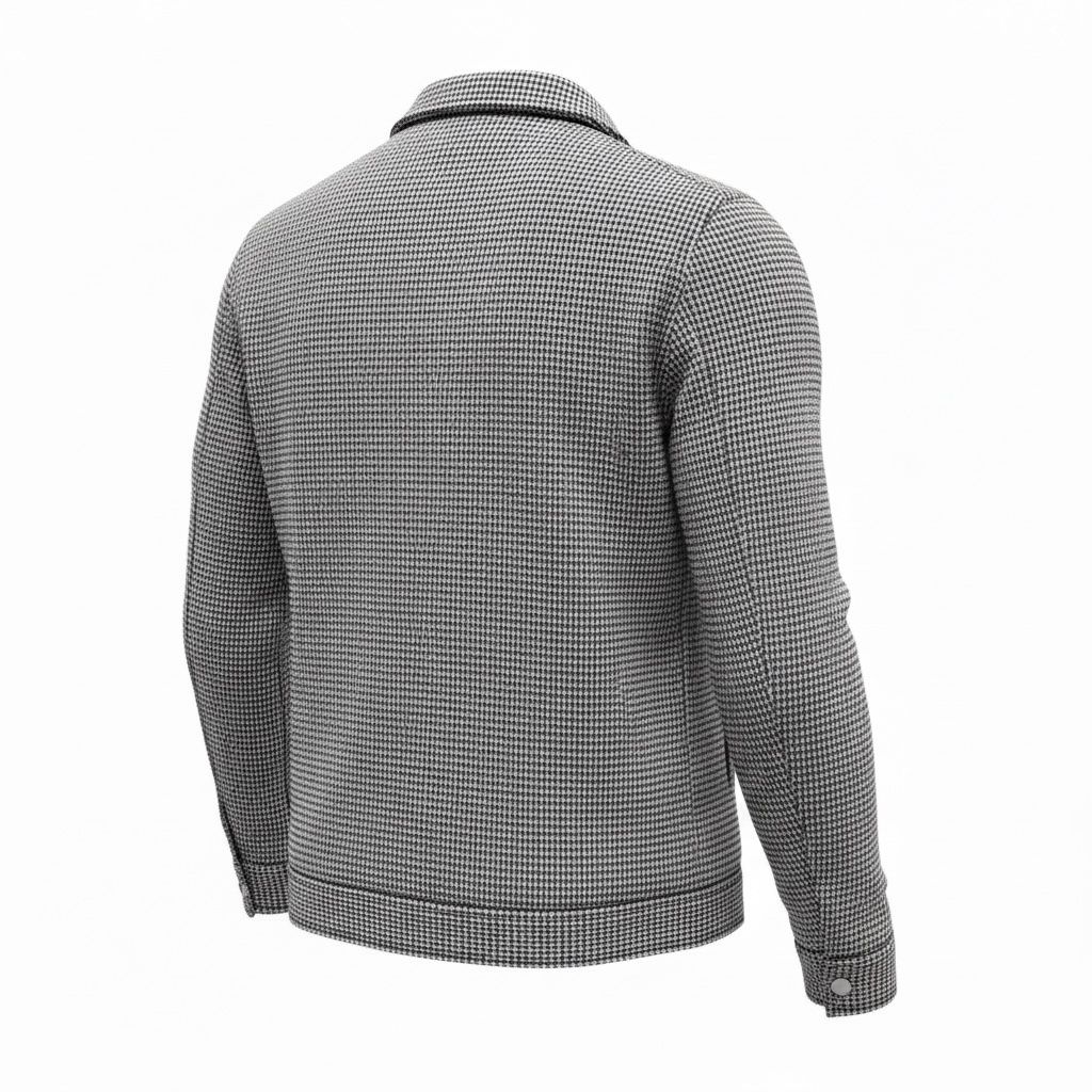 Chaqueta de Corderoy Grey Plaid