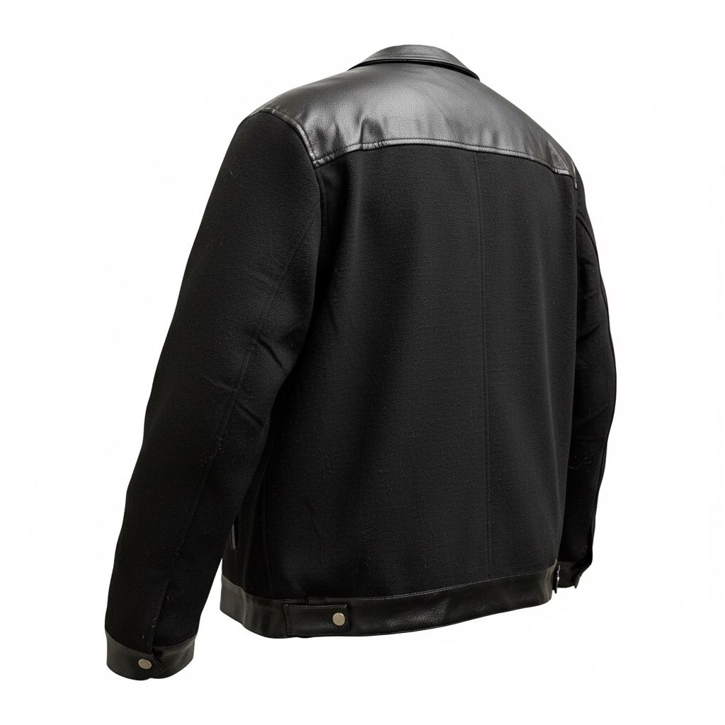 Chaqueta de Vinil Black