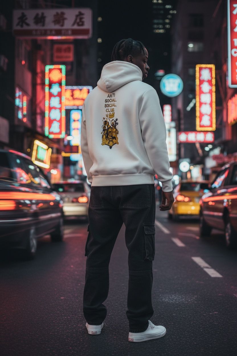 Sudadera  Estampado Antisocial