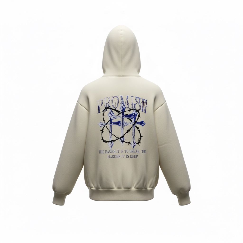 Sudadera Estampado Promise