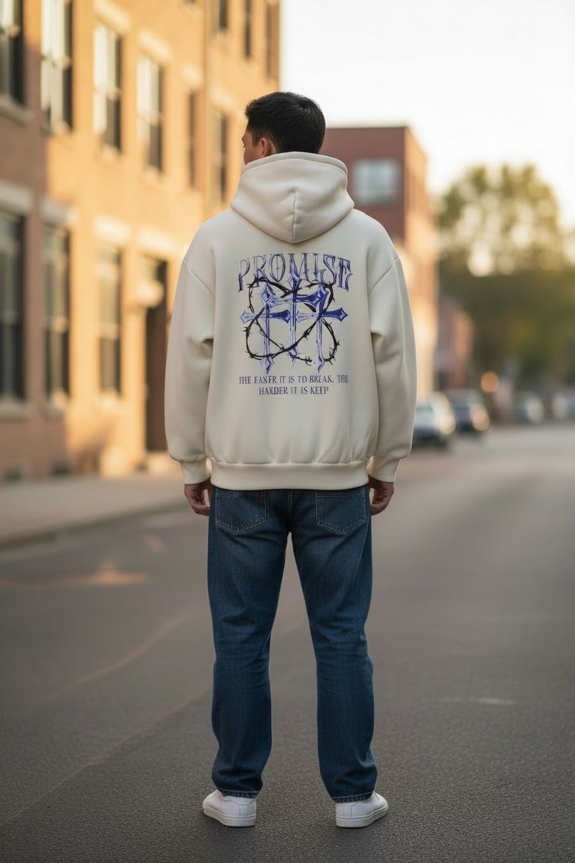 Sudadera Estampado Promise