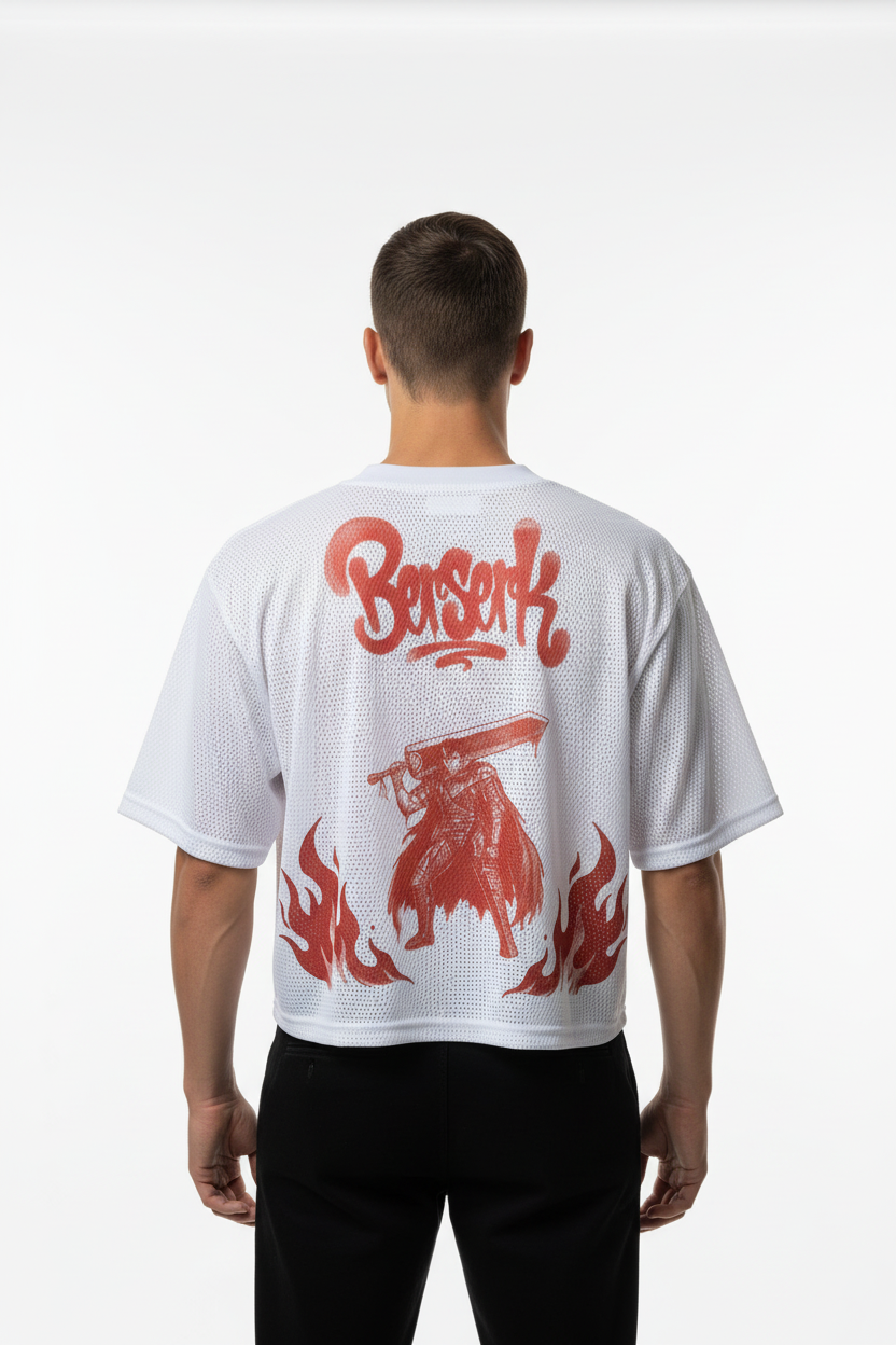 Modelo hombre Berserk espalda