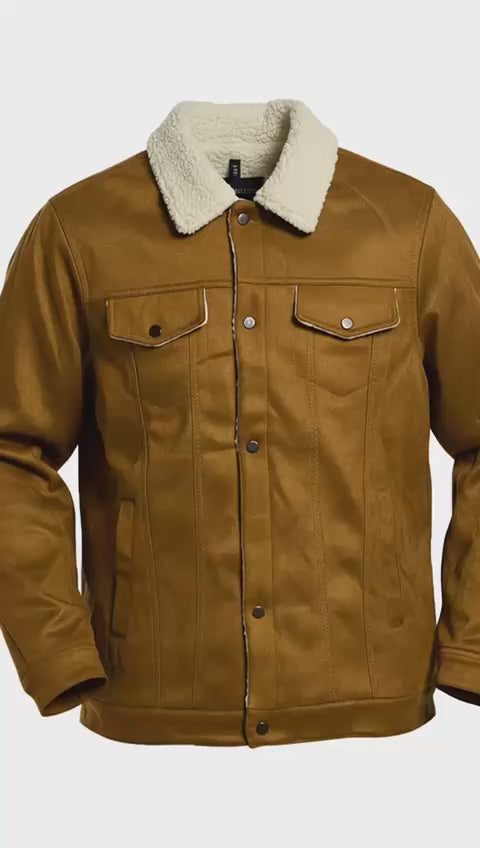 Chaqueta Aborregada Camello